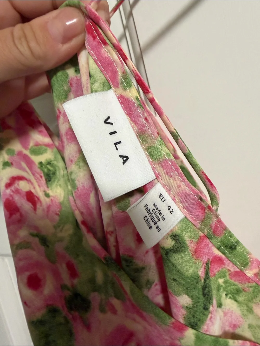 VILA Floral Slip Dress NWOT